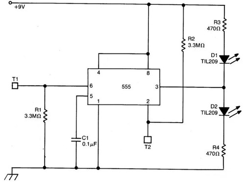 雙穩(wěn)態(tài)開關電路圖